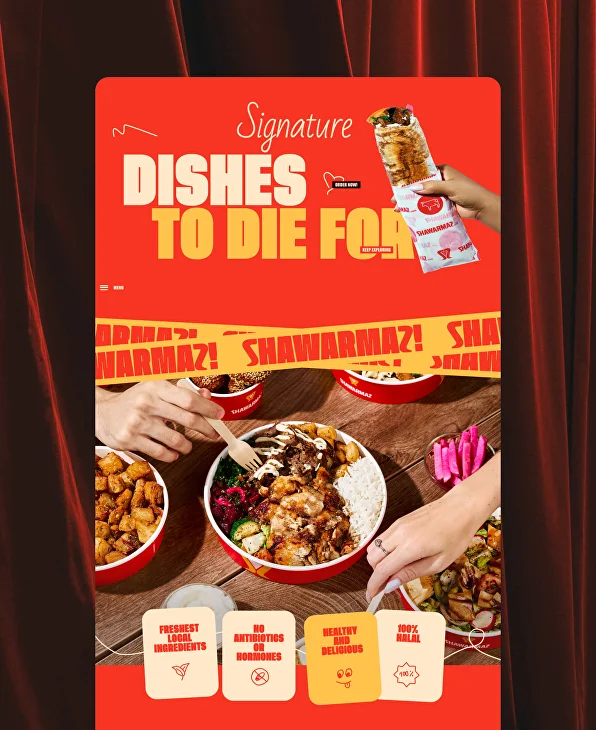 Shawarmaz Restaurant Branding