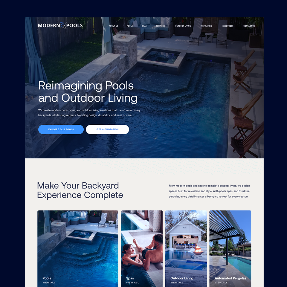 Modern Pools